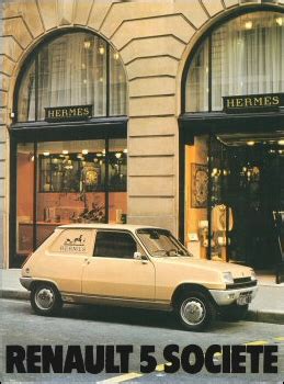 hermes renault 5 société 1976|renault.